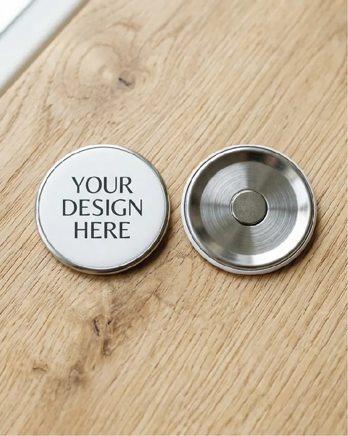 Magnetic Round Badge